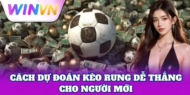 Cách dự đoán Kèo Rung dễ thắng cho người mới