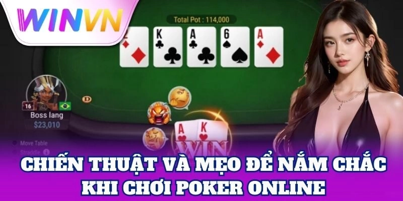 Mẹo nâng cao kỹ năng Poker Online từng bước