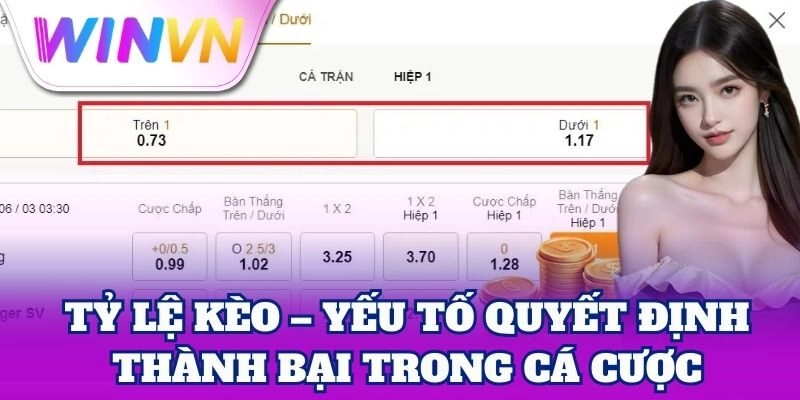 Tỷ Lệ Kèo – Yếu tố quyết định thành bại trong cá cược